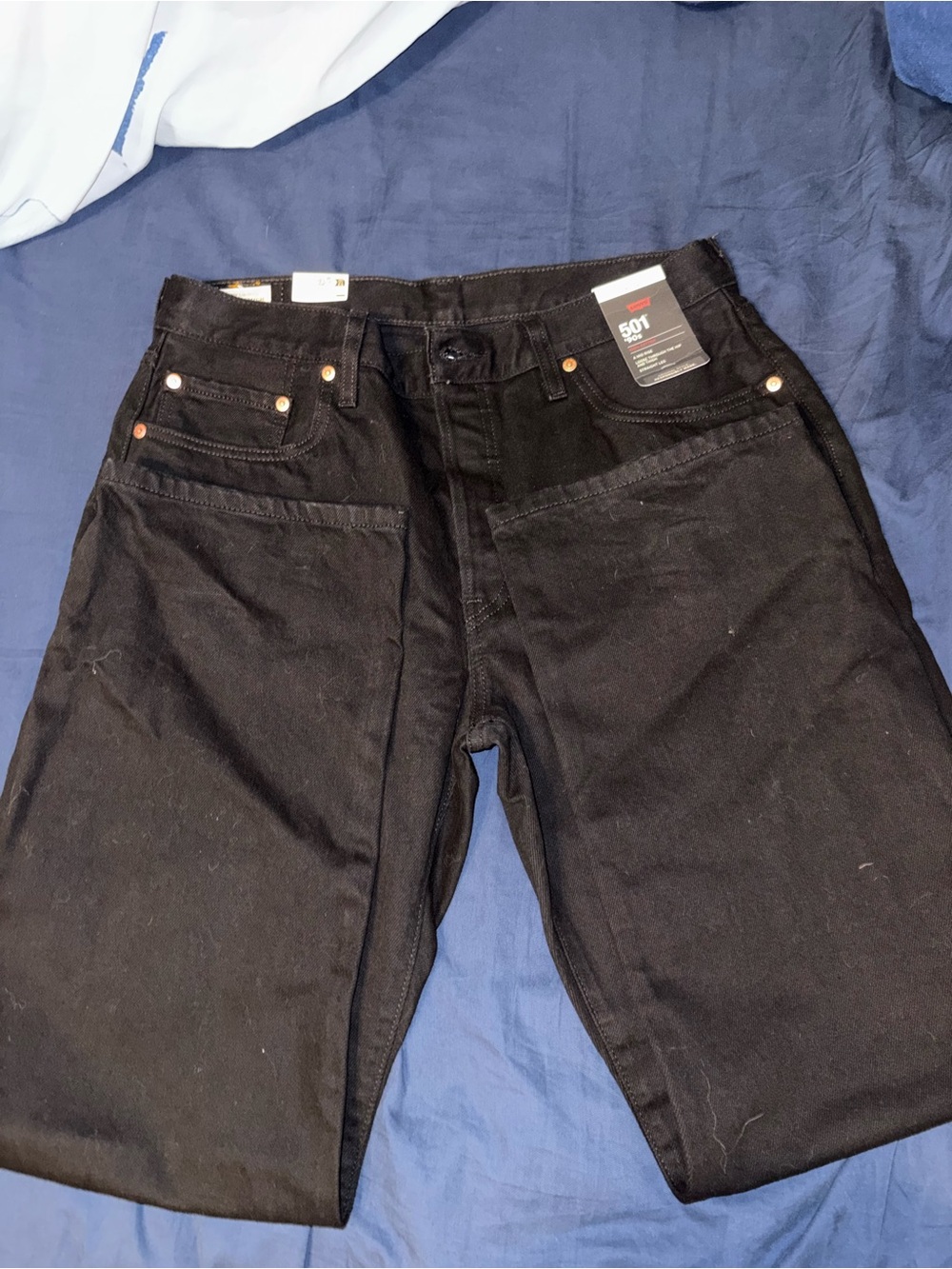 Levi's Black Denim Jeans with Labels